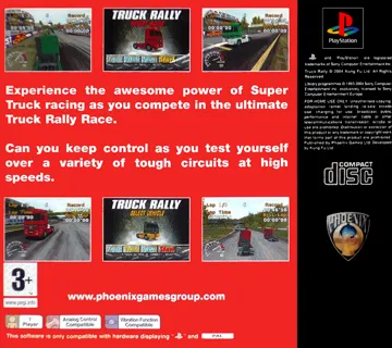 Truck Rally (EU) box cover back